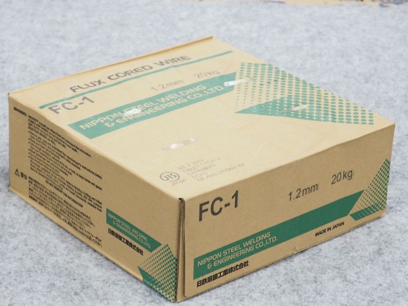 マグ材料(フラックス入りワイヤ) FC-1 1.2mm-20kg 日鉄溶接工業 - 溶接
