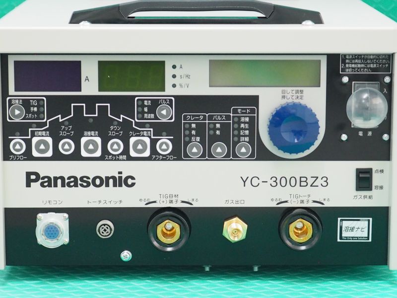 値頃 Panasonic YC-300BZ3 フルデジタル 溶接機 パナソニック 直流 TIG 溶接用 S7531770
