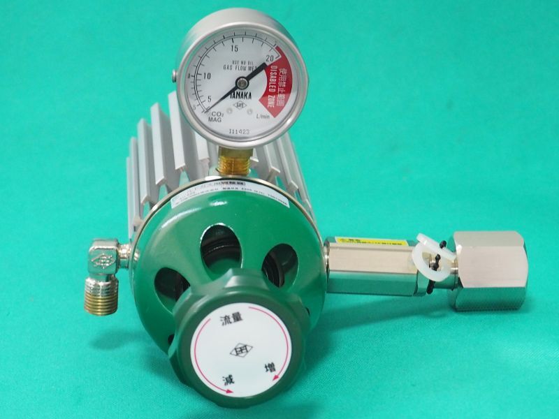 炭酸ガス・MAGガス用ヒーターレス圧力調整器 AU-888 日酸TANAKA 溶接用品プロショップ サンテック