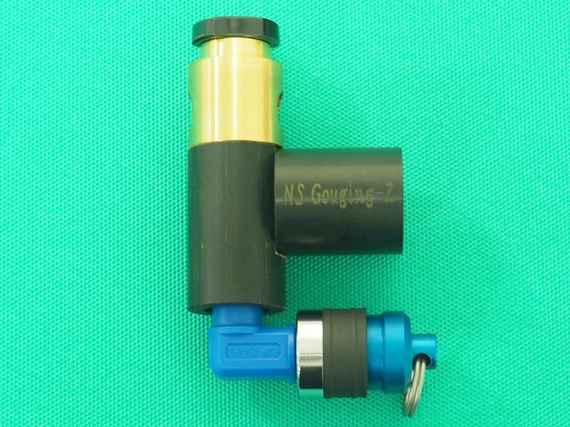 NSガウジング NSG-350Z (350-500A用トーチ兼用) ONOFFコック・ホルダー付 KME 溶接用品プロショップ サンテック