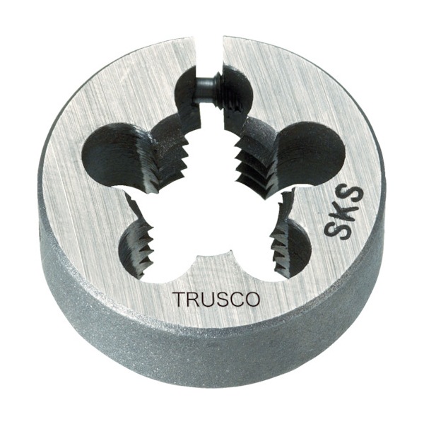 TRUSCO 丸ダイス 38径 M16×2.0 (SKS) T38D-16X2.0 [365-6331]